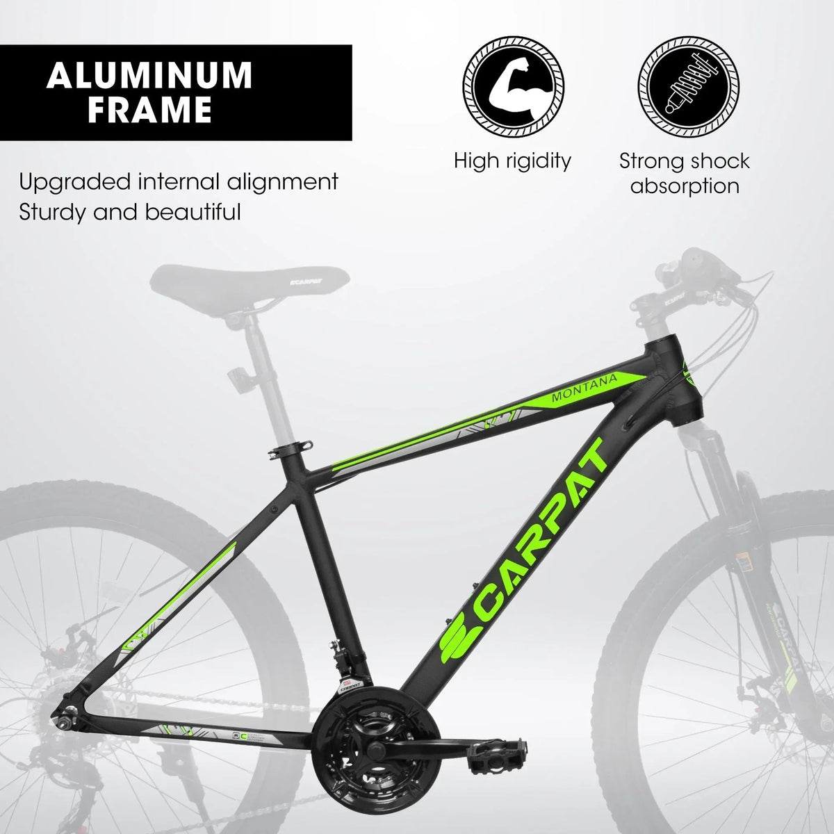 A26322 TrailLite™ – 26" Aluminum Mountain Bike (21-Speed, Dual Disc,