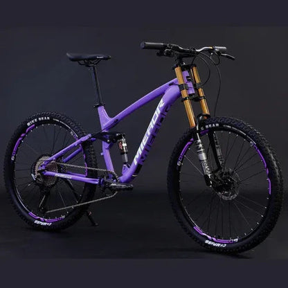 Mieaor™ TrailBlaze Pro – Full Suspension MTB (26/27.5", 11-Speed, Oil