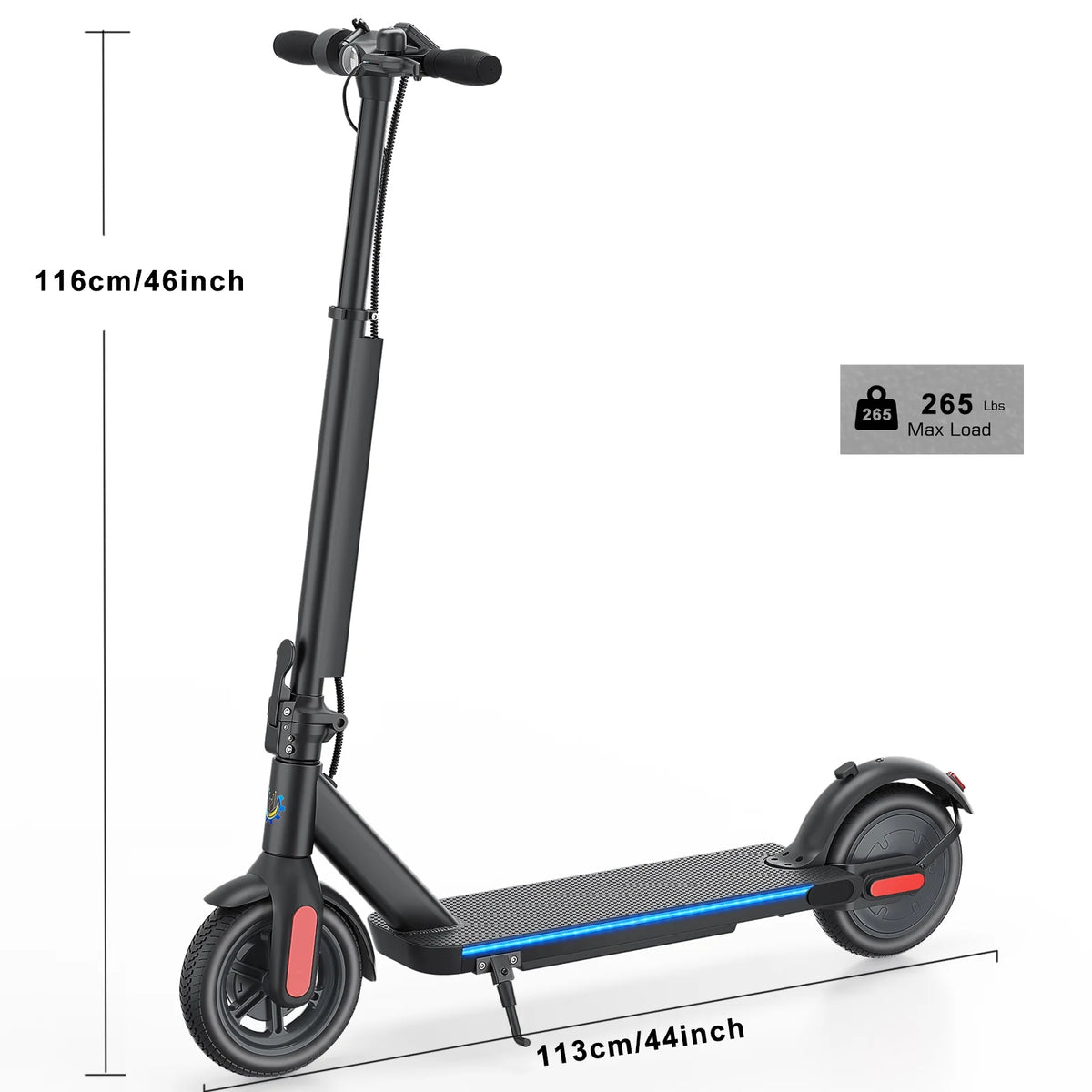Electric Scooter for Adults, 350W Powerful Motor & 8.5" Solid Tires, Top 20 Mph & 20 Miles Range, Foldable Commuting E Scooter,Ul2272 Certified