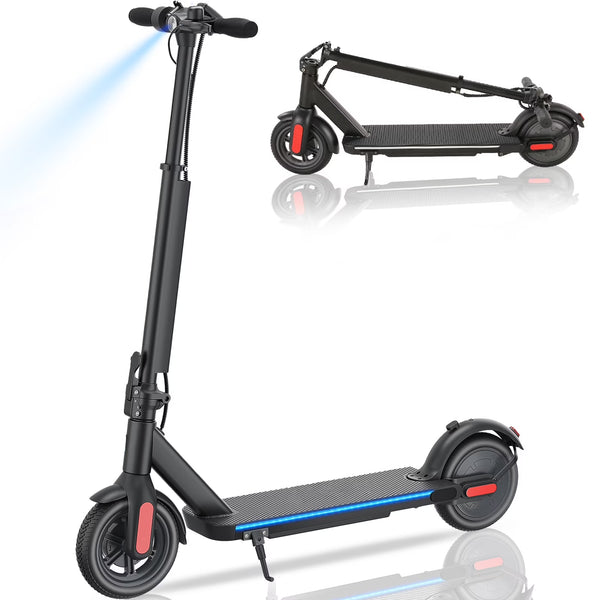 Electric Scooter for Adults, 350W Powerful Motor & 8.5" Solid Tires, Top 20 Mph & 20 Miles Range, Foldable Commuting E Scooter,Ul2272 Certified