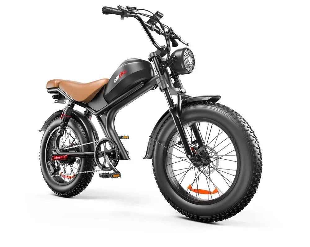 eMoto C93™ – 20" Retro-Style Electric Bike 1000W | 48V 20Ah Battery