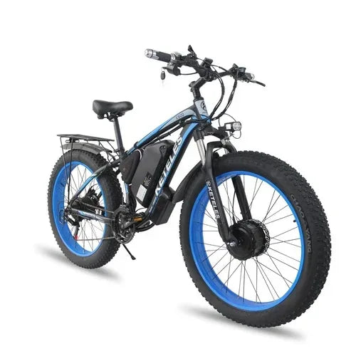 K800 Dual Motor 2000W All Terrain Fat Tire E Bike