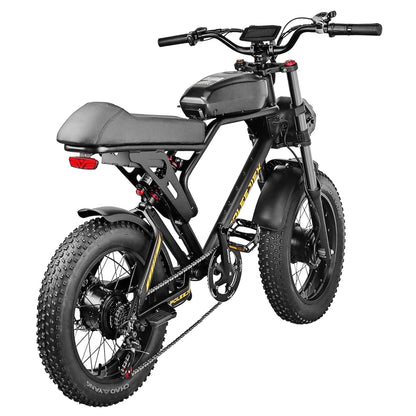 ⚡ BLJ-F4 RetroCruze™ – 20" Fat Tire Urban Electric Bike (1500W Dual Motor)