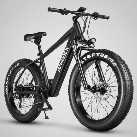 1000W Electric Fat Tire Mountain Bike for Adults – 26” E-Bike with 48V 15Ah Battery, UL Certified