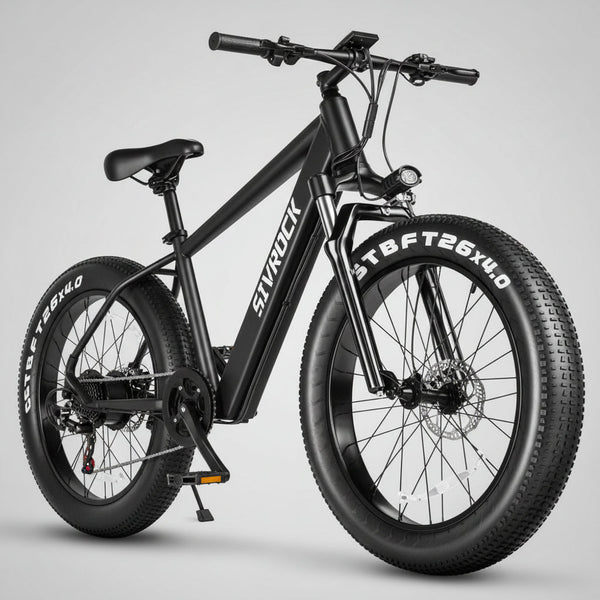 1000W Electric Fat Tire Mountain Bike for Adults – 26” E-Bike with 48V 15Ah Battery, UL Certified