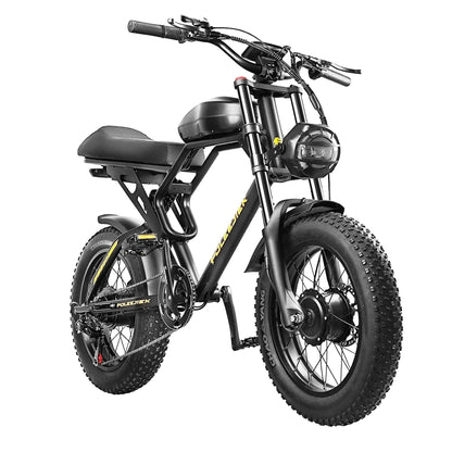 ⚡ BLJ-F4 RetroCruze™ – 20" Fat Tire Urban Electric Bike (1500W Dual Motor)
