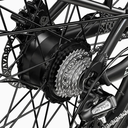 CYSUM Speedy electric mountain bike for men - 27.5 inch tire, max speed 40km/h