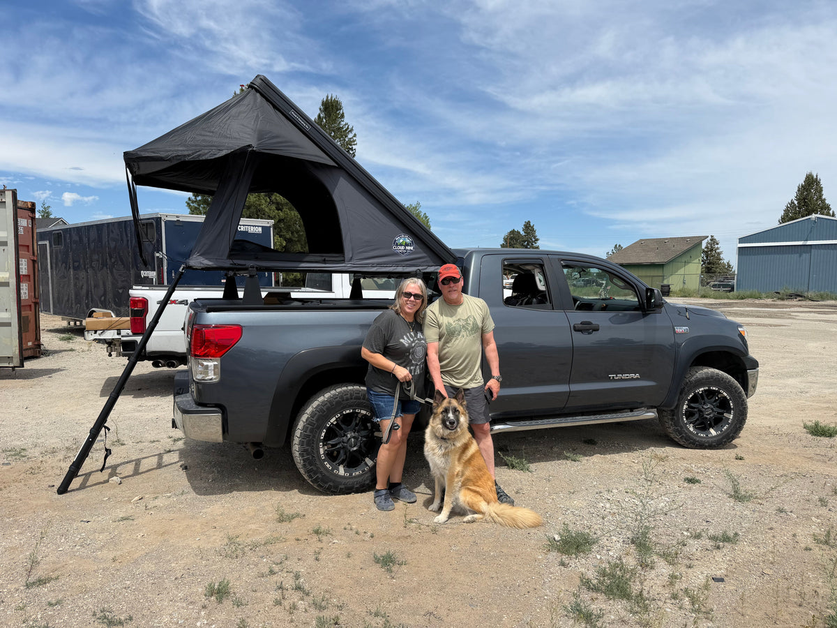 The Ultra-Lightweight, Ultra-Slim Rooftop Tent