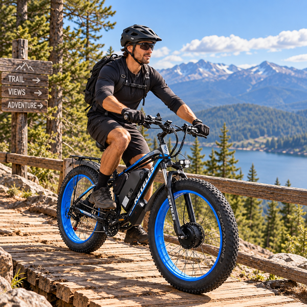 K800 Dual Motor 2000W All Terrain Fat Tire E Bike