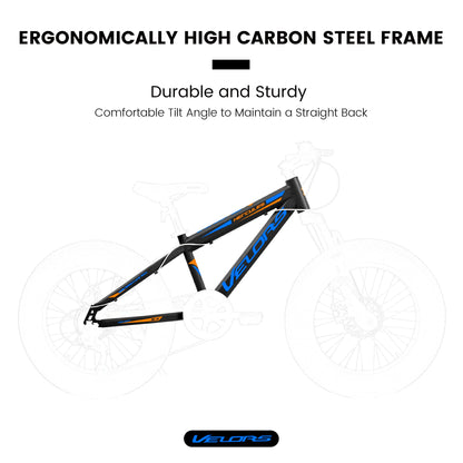 20" Kids Fat Tire Mountain Bike - 7-Speed, Front Suspension & Dual Disc Brakes