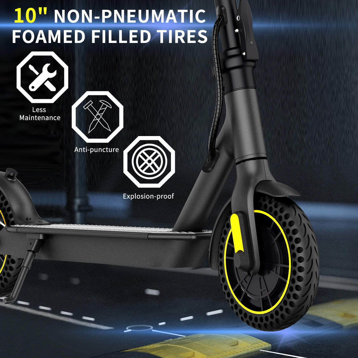 Electric Scooter US Stock 350W 36V 7.8Ah Max Speed 30Km/H APP Smart Adult Scooter 10Inch Foldable Electric Scooter