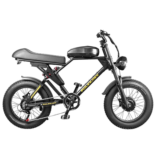 ⚡ BLJ-F4 RetroCruze™ – 20" Fat Tire Urban Electric Bike (1500W Dual Motor)