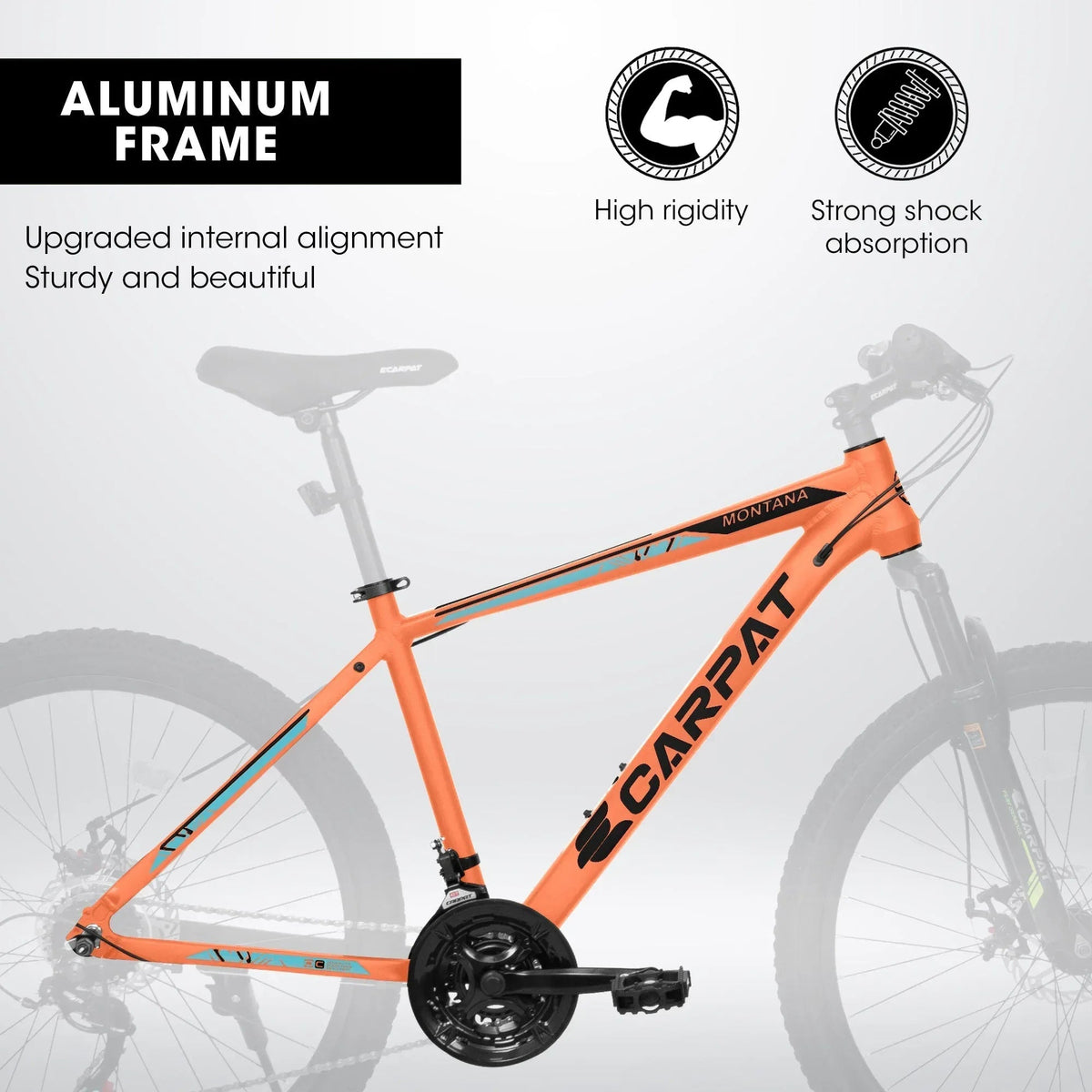 A26322 TrailLite™ – 26" Aluminum Mountain Bike (21-Speed, Dual Disc,