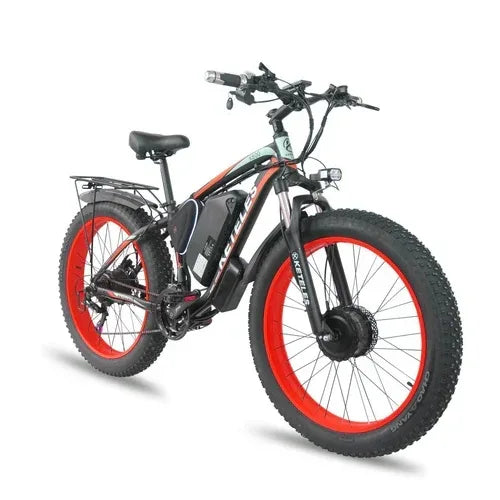 K800 Dual Motor 2000W All Terrain Fat Tire E Bike