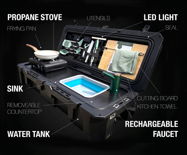 All-in-One Portable Camp Kitchen